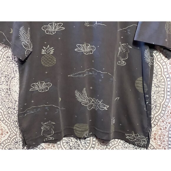 Travis Mathew Mens Hawaiian Print Polo Shirt Size M - Picture 6 of 12